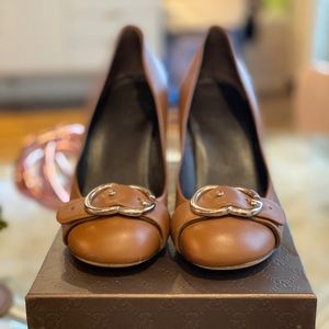 Brown Gucci Pumps
